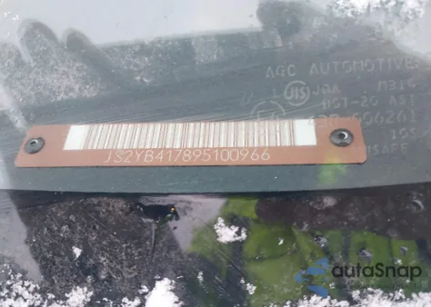 2009 Suzuki Sx4 Touring from USA, damaged, VIN JS2YB417895100966